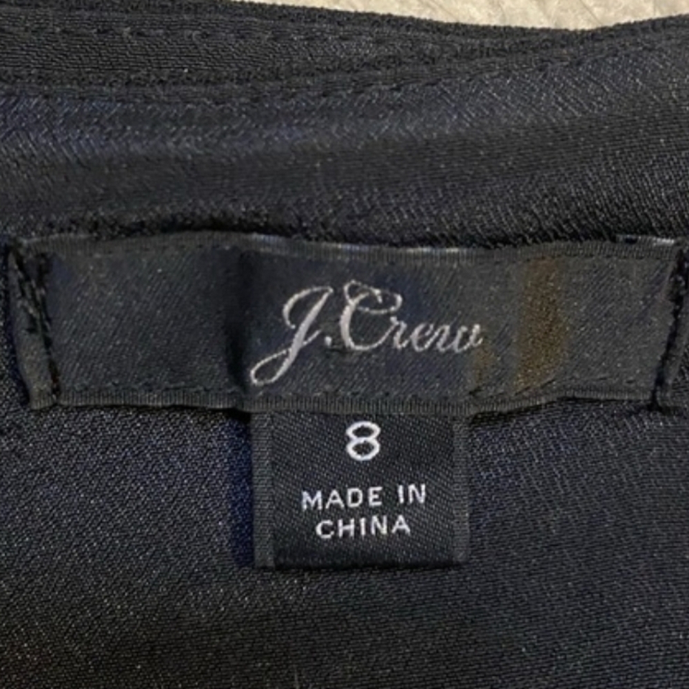 J. Crew Black Ruffle Jumpsuit - Picture 5 of 5